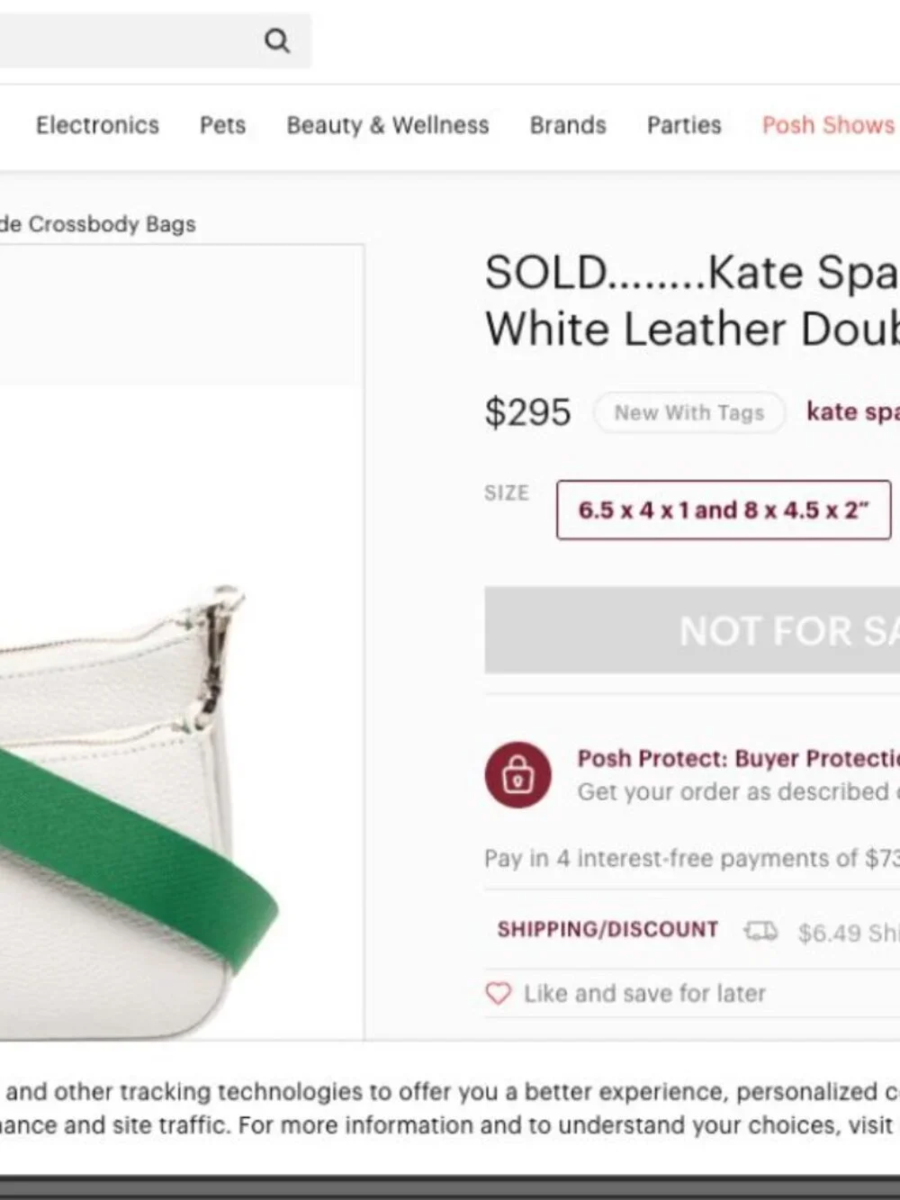Kate Spade x Peanuts Snoopy Double Up Crossbody